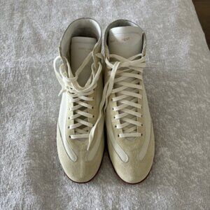 9.5/10 St. Laurent Suede High Top Sneakers